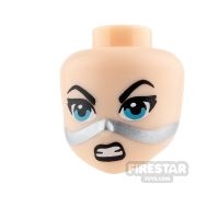 LEGO Super Hero Girls Mini Figure Heads - Silver Strap