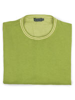 Classic Crew Neck Jumper - Lime
