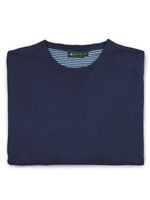 Classic Crew Neck Jumper - Navy