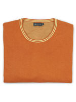 Classic Crew Neck Jumper - Orange