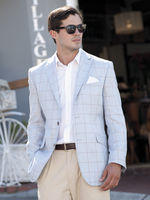 Summer Tweed Jacket - Blue