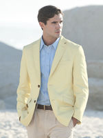 Unstructured Jacket - Lemon