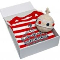 Babygrow And Orb Rattle Gift Set