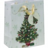 Christmas Gift Bag - Christmas Tree - X Large - BAB023