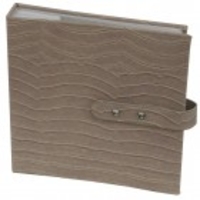 Crocodile Album - Pink - Large