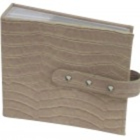Crocodile Album - Pink - Small