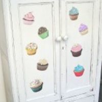 Cup Cake Wall Stickers