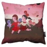 Gary Baseman Creamy Girls Pillow