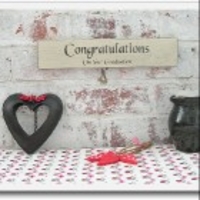 Graduation - Vintage Shabby Chic Sign