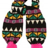 Graphic Fairisle Large Scarf