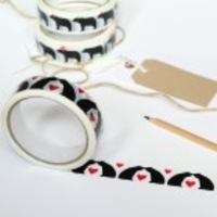 Hearts and Kisses,  Sticky Gift Tape