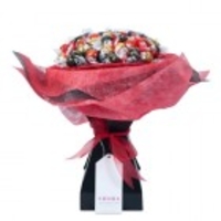 Valentines Chocolate Bouquet - Scarlet Red - Extra Large
