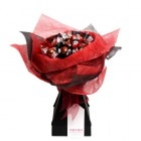 Valentines Chocolate Bouquet - Scarlet Red