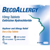 BecoAllergy 10mg Tablets 30s