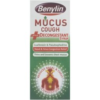 Benylin Mucus Cough Plus Decongestant Syrup 100ml