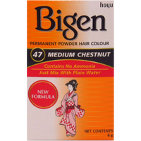 Bigen Permanent Powder Hair Colour - No 47 Medium Chestnut