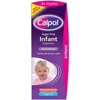 Calpol Infant Strawberry Flavoured Sugar Free Suspension 200ml