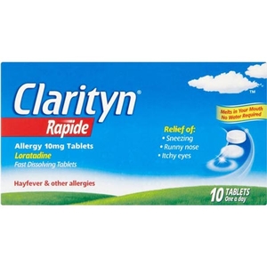 Clarityn Rapide Allergy Tablets 10s