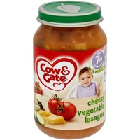 Cow & Gate Cheesy Vegetable Lasagne 7+ Months 6x200g