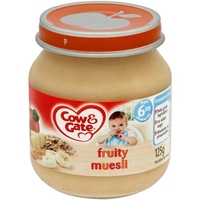 Cow & Gate Fruity Muesli 6+ Months 6x125g