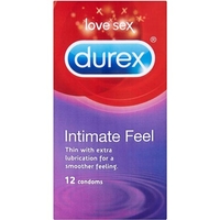 Durex Intimate Feel Condoms 12s