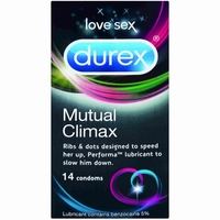 Durex Mutual Climax Condoms 14s