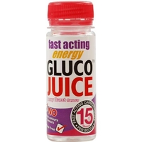 GlucoJuice Fast Acting Energy Berry Burst Energy Drink 12x60ml