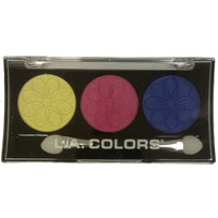 LA Colors 3 Color Eyeshadow Palette CES442 - Peony