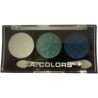 LA Colors 3 Color Eyeshadow Palette CES447 - Forget-Me-Not