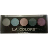 LA Colors 5 Color Metallic Eyeshadow Palette EP21 - Soiree