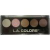 LA Colors 5 Color Metallic Eyeshadow Palette EP24 - Unforgettable