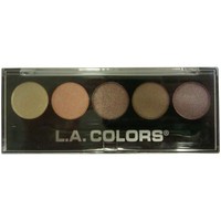 LA Colors 5 Color Metallic Eyeshadow Palette EP25 - Fabulous