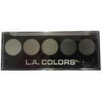 LA Colors 5 Color Metallic Eyeshadow Palette EP46 - Stormy