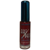 LA Colors Art Deco Nail Art Lacquer NA905 - Red Glitter