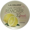 LA Colors Nail Polish Remover Pads NR961 - Lemon Scented
