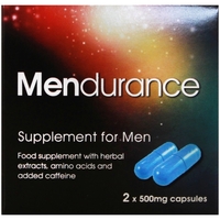 Mendurance Supplement for Men 2x500mg Capsules