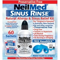 Neilmed Sinus Rinse Kit - 60 Sachets