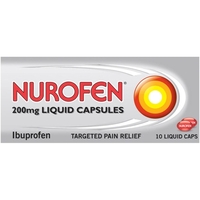 Nurofen 200mg Liquid Capsules 10s