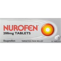 Nurofen 200mg Tablets 12s