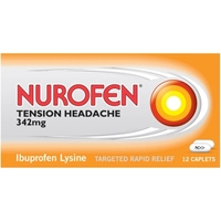 Nurofen Tension Headache 342mg Caplets 12s