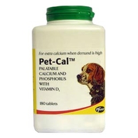 Pet-Cal Tablets Dog & Cat 180
