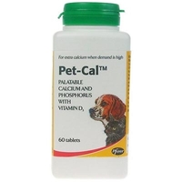 Pet-Cal Tablets Dog & Cat 60