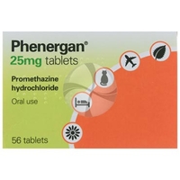 Phenergan 25mg Tablets 56s
