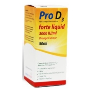 Pro D3 Forte 3, 000IU Liquid 50ml