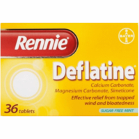 Rennie Deflatine Tablets 36s