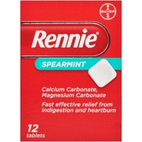 Rennie Spearmint Tablets 12s