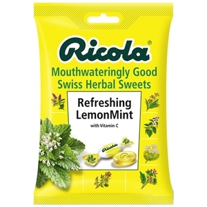 Ricola Lozenges Bag Lemon Mint 70g x 12