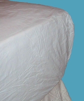 Shantys MatCover D Fitted Plastic Mattress Cover Double + 2 Pillow Cases