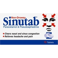 Sinutab Tablets