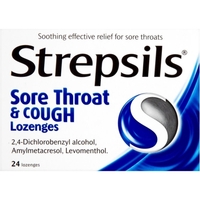 Strepsils Sore Throat & Cough Lozenges 24s